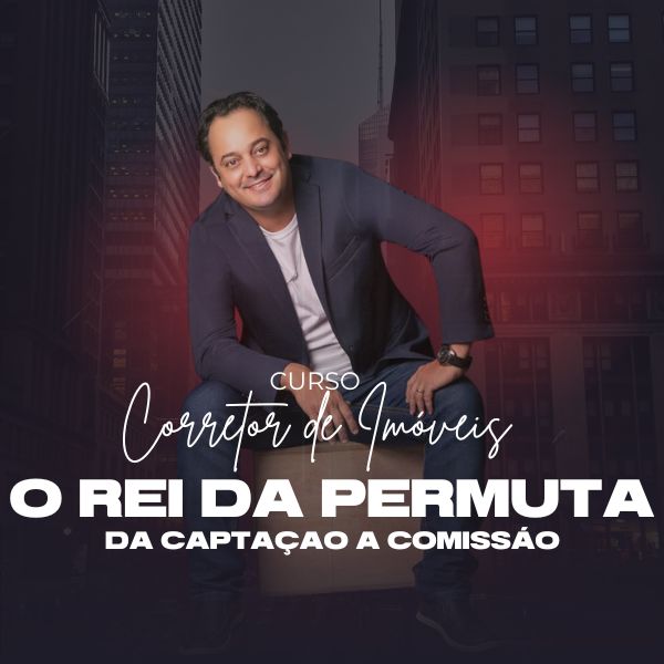 Capa do e-book O Rei da Permuta, de Samuel Cunha